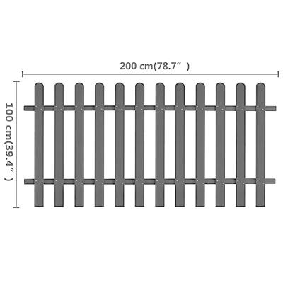 VidaXL Hek 200x100 cm hkc
