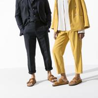 Birkenstock sandalen Arizona Soft Footbed Suede Leather 1009527 mink - thumbnail