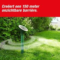 Swissinno Solar SuperCat Woelmuisverschrikker Functies Trillingen Werkingssfeer 650 m² 1 stuk(s) - thumbnail