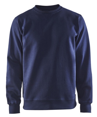 Blåkläder Sweatshirt Jersey ronde hals 33641048 | Marineblauw | Maat XL - 7330509352564