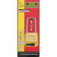 Burg Wächter 116 PC 50 HB 80 Niro Hangslot 51.3 mm Messing Hangslot voor profielcilinder - thumbnail