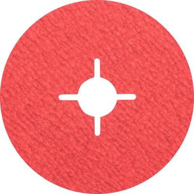PFERD TOOLS 64182111 Keramische korrel fiberschijf Ø 115 mm Co-Cool 120 voor koel slijpen op roestvrij staal Diameter 115 mm