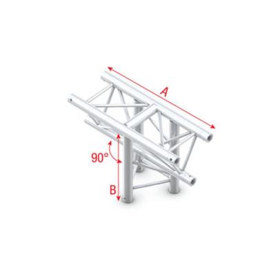 MILOS Milos Pro-30 Triangle G Truss - T-Cross vertical, 3-way, apex down - 71 cm