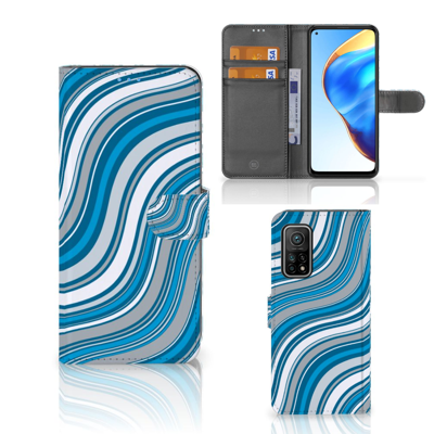 Xiaomi Mi 10T Pro | Mi 10T | Telefoon Hoesje | Waves Blue
