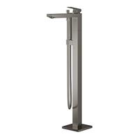 Badmengkraan GROHE Eurocube Freestander Hard Graphite Geborsteld - thumbnail
