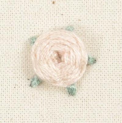 Creativ Company Mini hobbyset borduurwerk, textiel servet, dusty rose, 1 doos Creativ Company Mini hobbyset borduurwerk, textiel servet, dusty rose, 1 doos