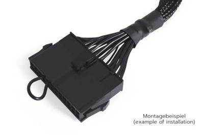 Alphacool core atx 24-pin stekker (zwart)