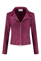 Helena Hart 7288 Zipper Biker Blazers Framboos - thumbnail
