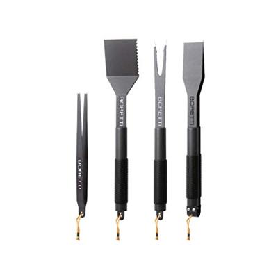 Boretti BBQset (tang, spatel, vork en pincet)