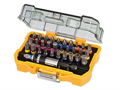 DeWalt Accessoires Display 12x 32-delige schroefbitset - DT7969M-QZ