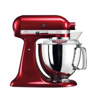 KitchenAid Artisan keukenmachine 4,8 l Rood 300 W - thumbnail
