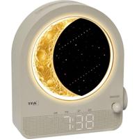 TFA Dostmann 60.2053.15 Daglichtwekker Kwarts Lichtgrijs Alarmtijden 2 Sfeerverlichting - thumbnail