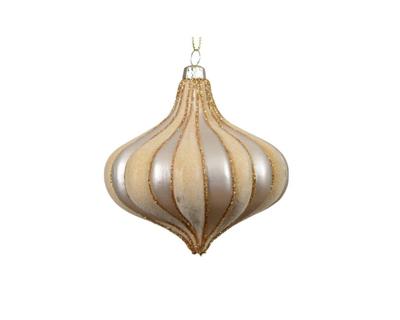 Kersthanger Ui 10 cm zilver