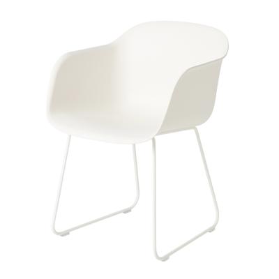 Fiber eetkamerstoel met armleuning