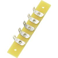 TRU COMPONENTS Soldeerlijst Enkele rij Totaal aantal polen 5 Epoxide (l x b x h) 59 x 10 x 1.6 mm 1 stuk(s) - thumbnail