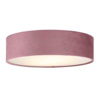 Searchlight PlafondlampDrum Pleat 38cm velvet roze - 23298-2PI - thumbnail