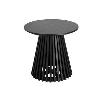 Kave Home Bijzettafel 'Jeanette' Ø50cm, kleur Zwart