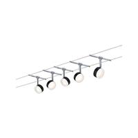 Paulmann Wire Systems 94457 Kabelsysteem compleet LED vast ingebouwd LED Zwart, Chroom - thumbnail