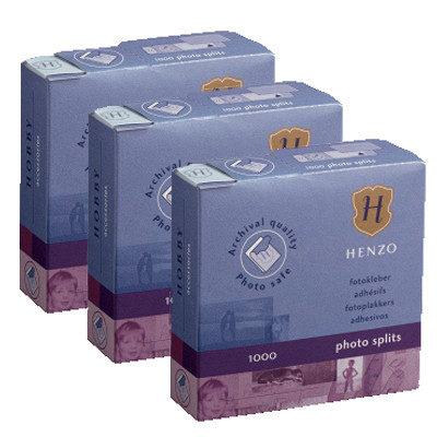 Henzo fotoplakkers 3x1000 promopack Henzo fotoplakkers 3x1000 promopack