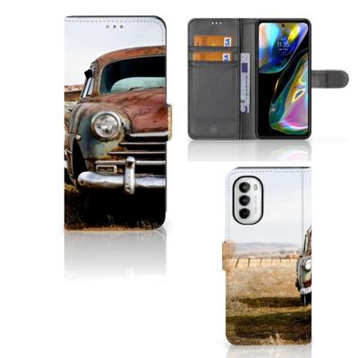 Motorola Moto G52 | Moto G82 | Telefoonhoesje met foto | Vintage Auto Motorola Moto G52 | Moto G82 | Telefoonhoesje met foto | Vintage Auto