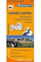 Michelin Wegenkaart 576 Spanje Midden - Extremadura, Castilla-La Mancha (Paperback) - thumbnail