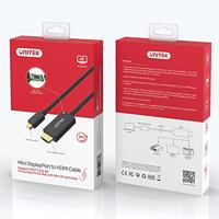 Unitek V1152A Adapter miniDP - HDMI 4K 30Hz kabel 2m - thumbnail