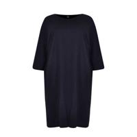 Yoek T-shirtjurk donkerblauw - thumbnail