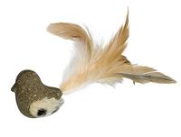 Nobby Catnip Vogel met pluche en veren 5 cm / 17 cm - thumbnail