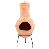 Lima Beige Kleihaard Terrashaard Fireplace Terrasverwarming Sfeerhaard - thumbnail