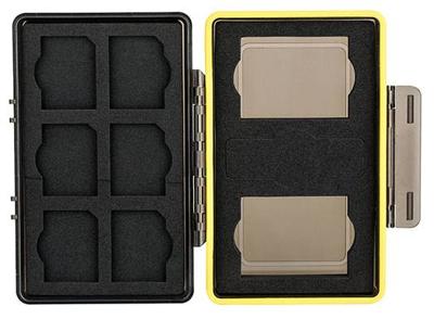 JJC BC-3NPW126 multifunctionele batterij case voor Fujifilm NP-W126/W126S accu's met ruimte voor 6 SD kaarten JJC BC-3NPW126 multifunctionele batterij case voor Fujifilm NP-W126/W126S accu's met ruimte voor 6 SD kaarten