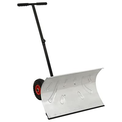 VidaXL Handmatige sneeuwschuiver met wielen