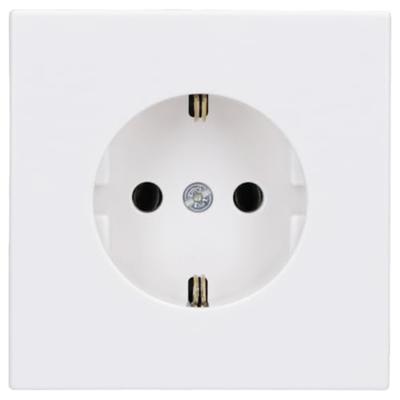 Jung LS1520WW Wandcontactdoos met randaarde Inzetstuk LS plus, LS design, LS 990 Alpine-wit 1 stuk(s)