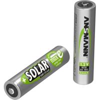 Ansmann HR03 Solar maxE Oplaadbare AAA batterij (potlood) NiMH 550 mAh 1.2 V 2 stuk(s) - thumbnail