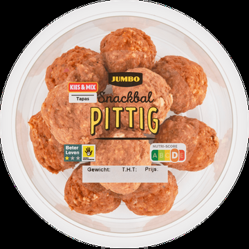 Jumbo Snackbal Pittig 135 g