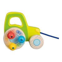 Goki houten trekfiguur tractor - thumbnail