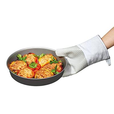 Metaltex Ovenhandschoen Katoen/Silicone/Grijs