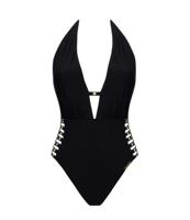 Lise Charmel Badmode Eclat Rock Halter Badpak zwart ABB9770 - thumbnail