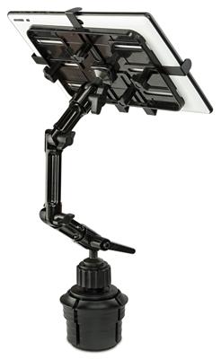 Mount-It! Premium bekerhouder tablethouder voor auto's - tablet ELD-houder - zware aluminium tablethouder voor iPad, Galaxy en Fire Tablets (MI-7320)