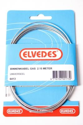 Elvedes Binnenkabel Gas 2.25 Meter Universeel 6413 Elvedes Binnenkabel Gas 2.25 Meter Universeel 6413