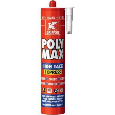 Griffon Poly Max® Montagelijm High Tack Express Wit Koker 435g - 6303764