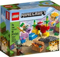 Lego minecraft - 21164 het koraalrif - thumbnail