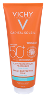 Vichy Capital Soleil Fresh Protective Milk Water Resistant SPF 50+ 300ml - thumbnail