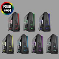 Thor 320 - Midtowermodel - ATX - geen voeding - zwart - USB/Audio - thumbnail