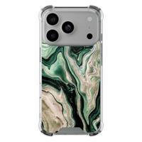 iPhone 17 Pro shockproof hoesje - Green waves - thumbnail