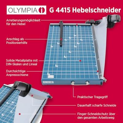 Olympia G 4115 Snijmechanisme voor snijmachine A3 - thumbnail