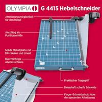 Olympia G 4115 Snijmechanisme voor snijmachine A3 - thumbnail