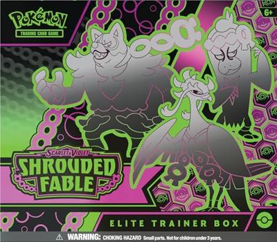Pokemon TCG Scarlet & Violet Shrouded Fable Elite Trainer Box Pokemon TCG Scarlet & Violet Shrouded Fable Elite Trainer Box