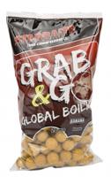 Starbaits Grab & Go Global Boilies 14mm 1Kg Banana Cream - thumbnail