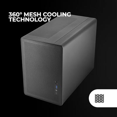 Mars Gaming MC-XPRO Mini Tower Zwart
