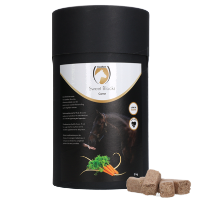Excellent Horse Sweet Blocks Carrot 3 kg